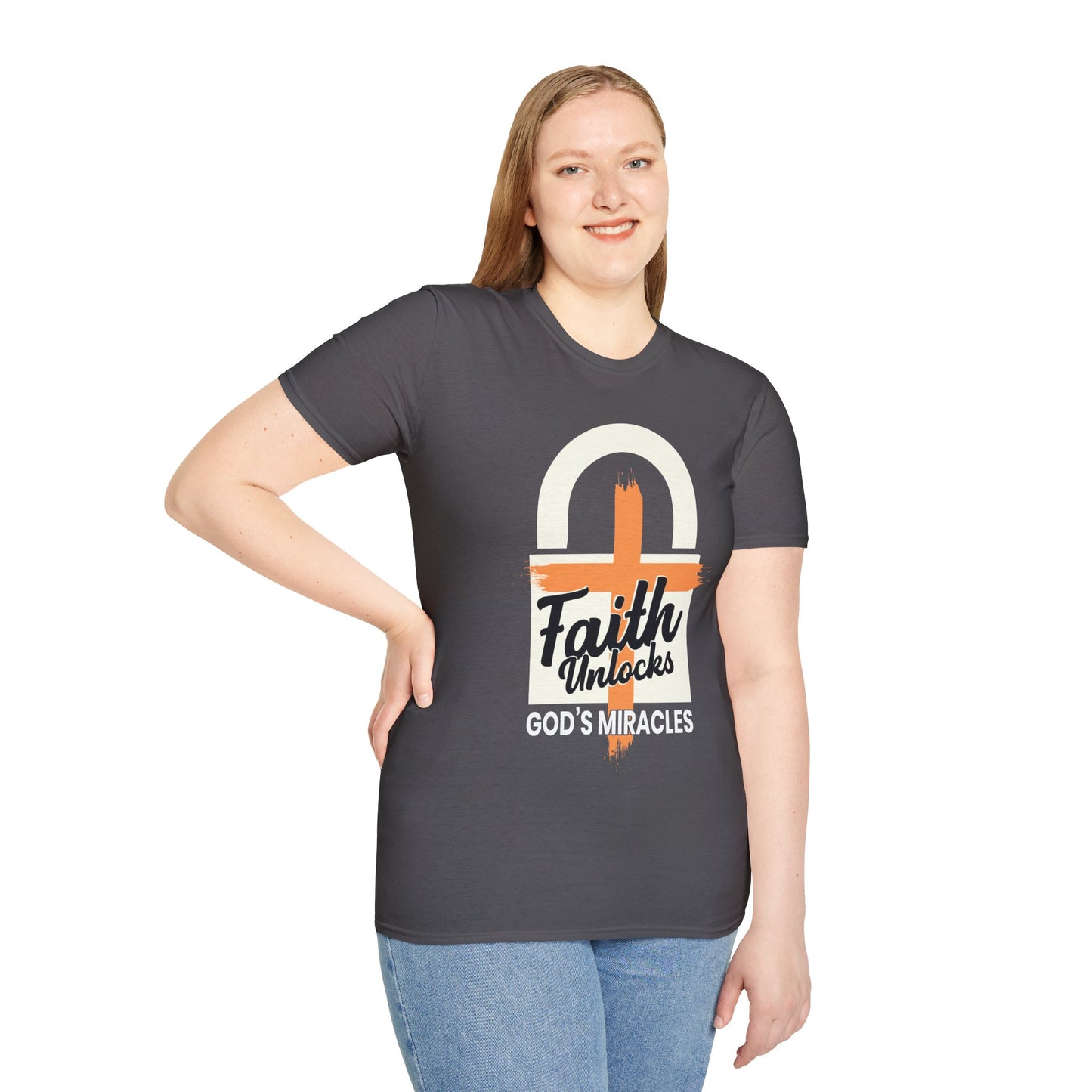 Faith Unlocks God's Miracles T-Shirt