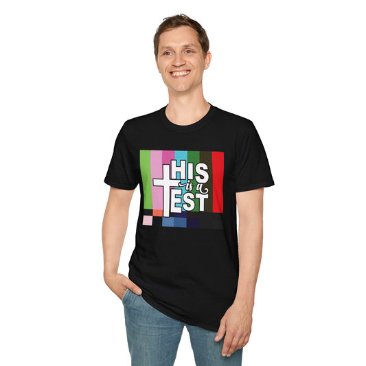 This Is A Test Retro TV Design T-Shirt