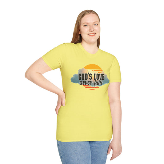 God’s Love Never Fails T-Shirt