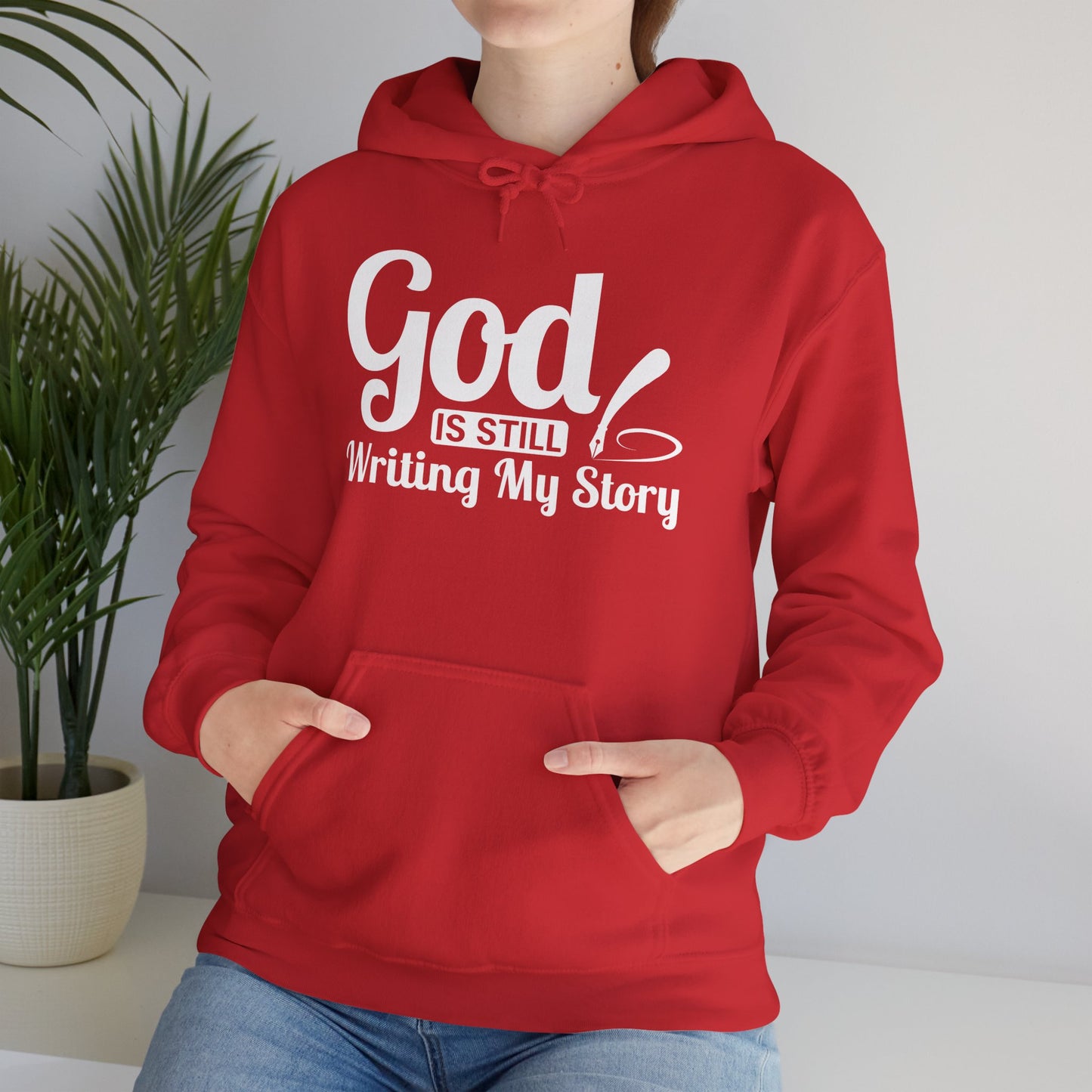 God Is Still Writing My Story Hoodie – Inspirational Christian Faith Pullover