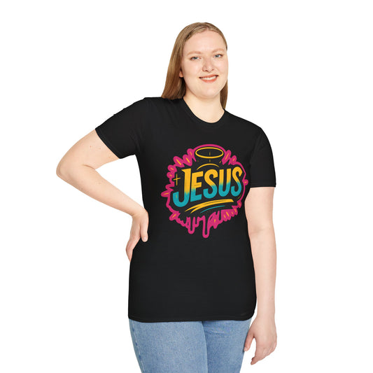 Jesus 90s Stype T-Shirt