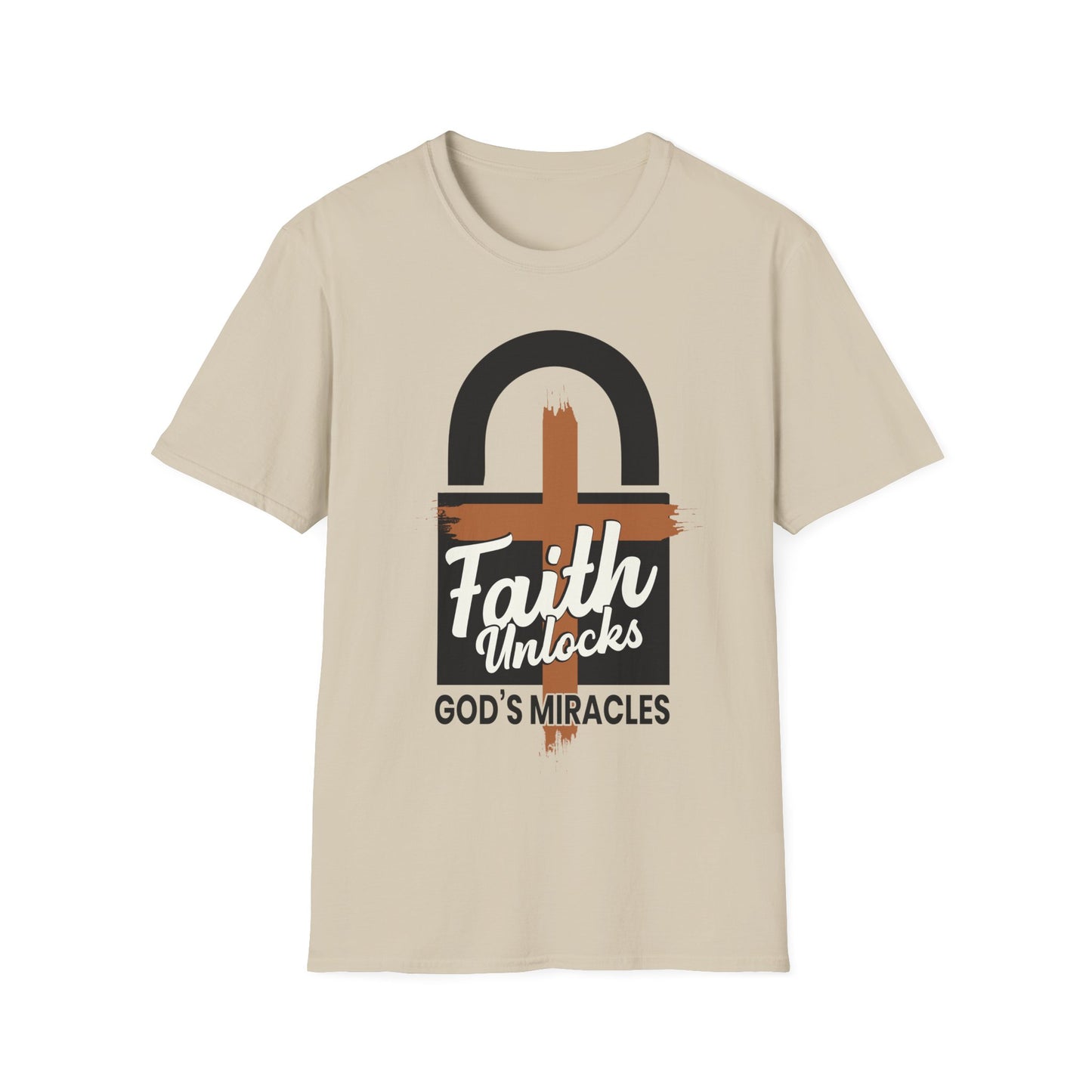 Faith Unlocks God's Miracles T-Shirt