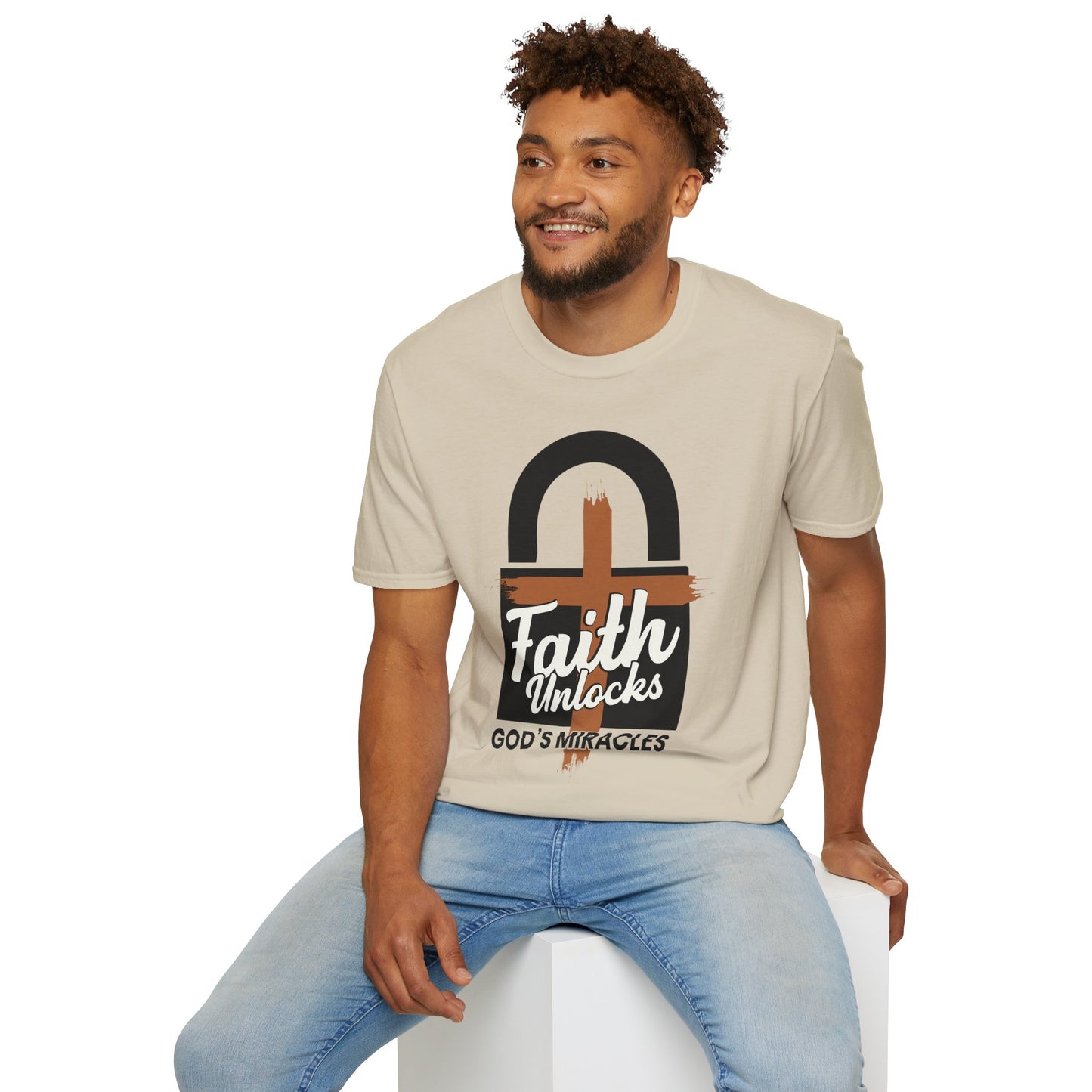 Faith Unlocks God's Miracles T-Shirt