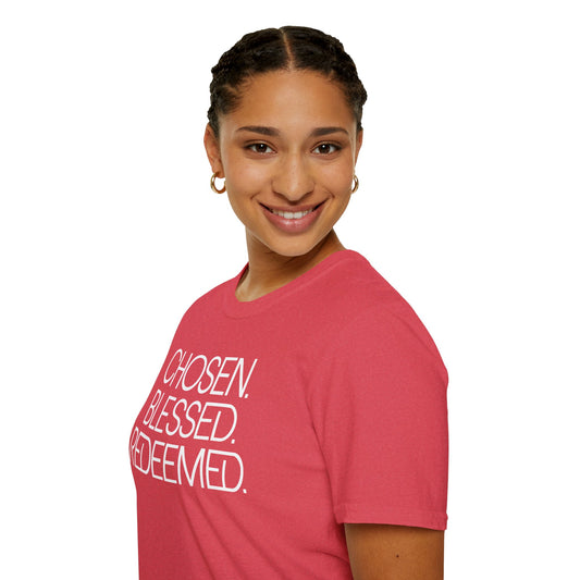 Chosen, Loved, Redeemed T-Shirt