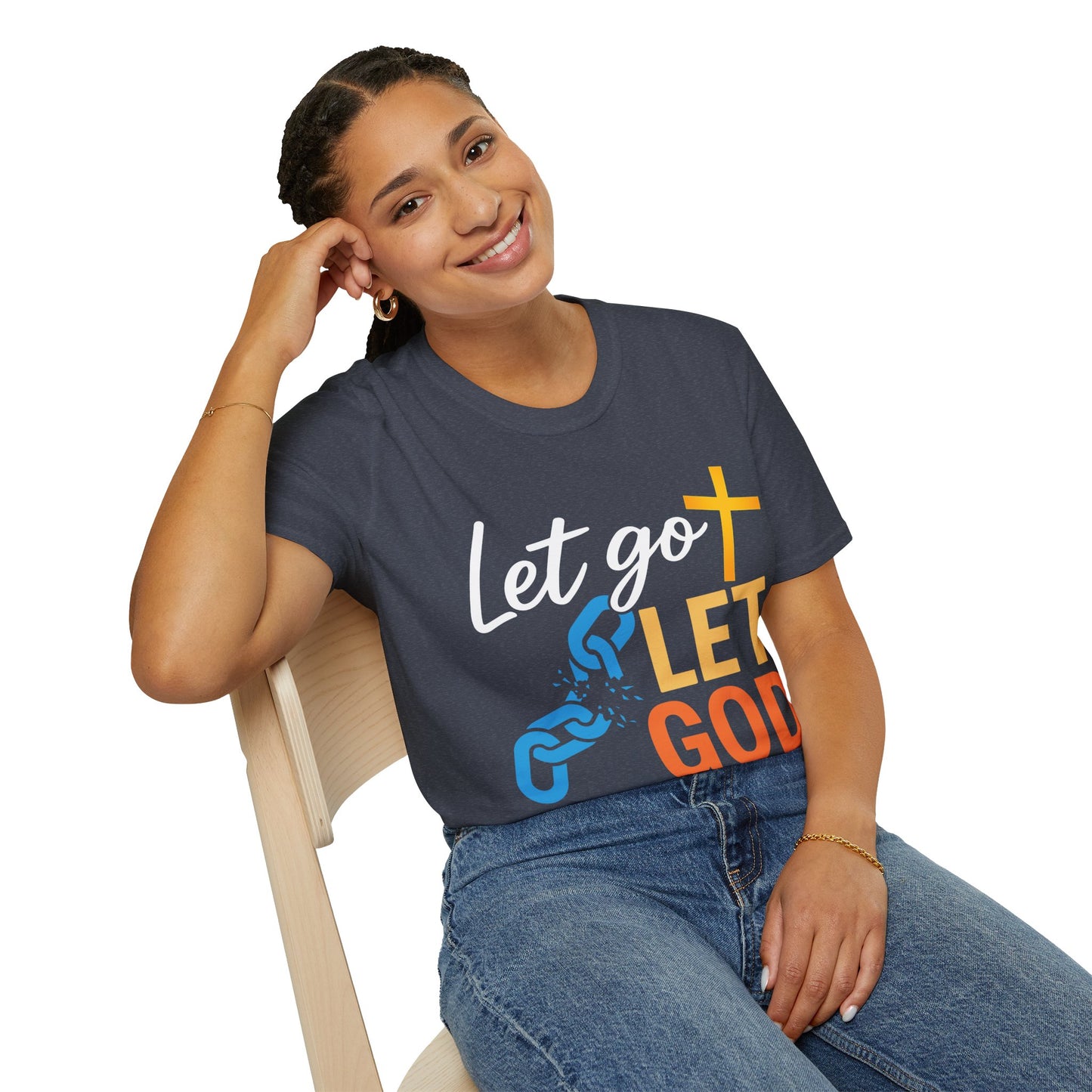 Let Go Let God Christian T-Shirt