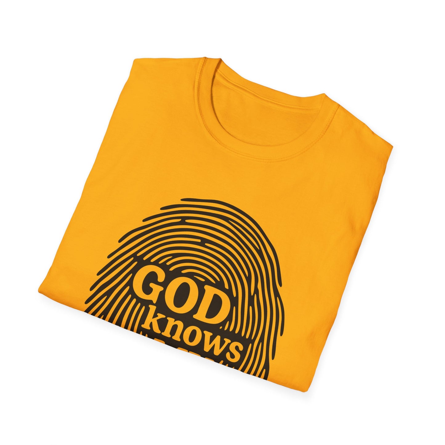 God Knows My Name - Isaiah 43:1 T-Shirt