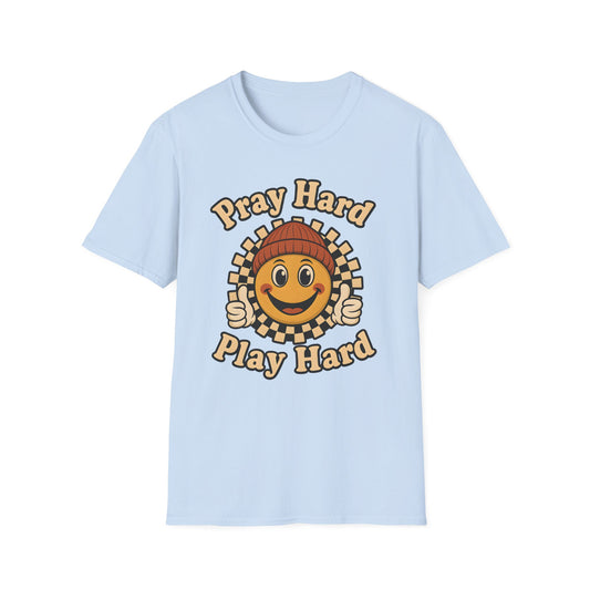 Pray Hard Play Hard T-Shirt
