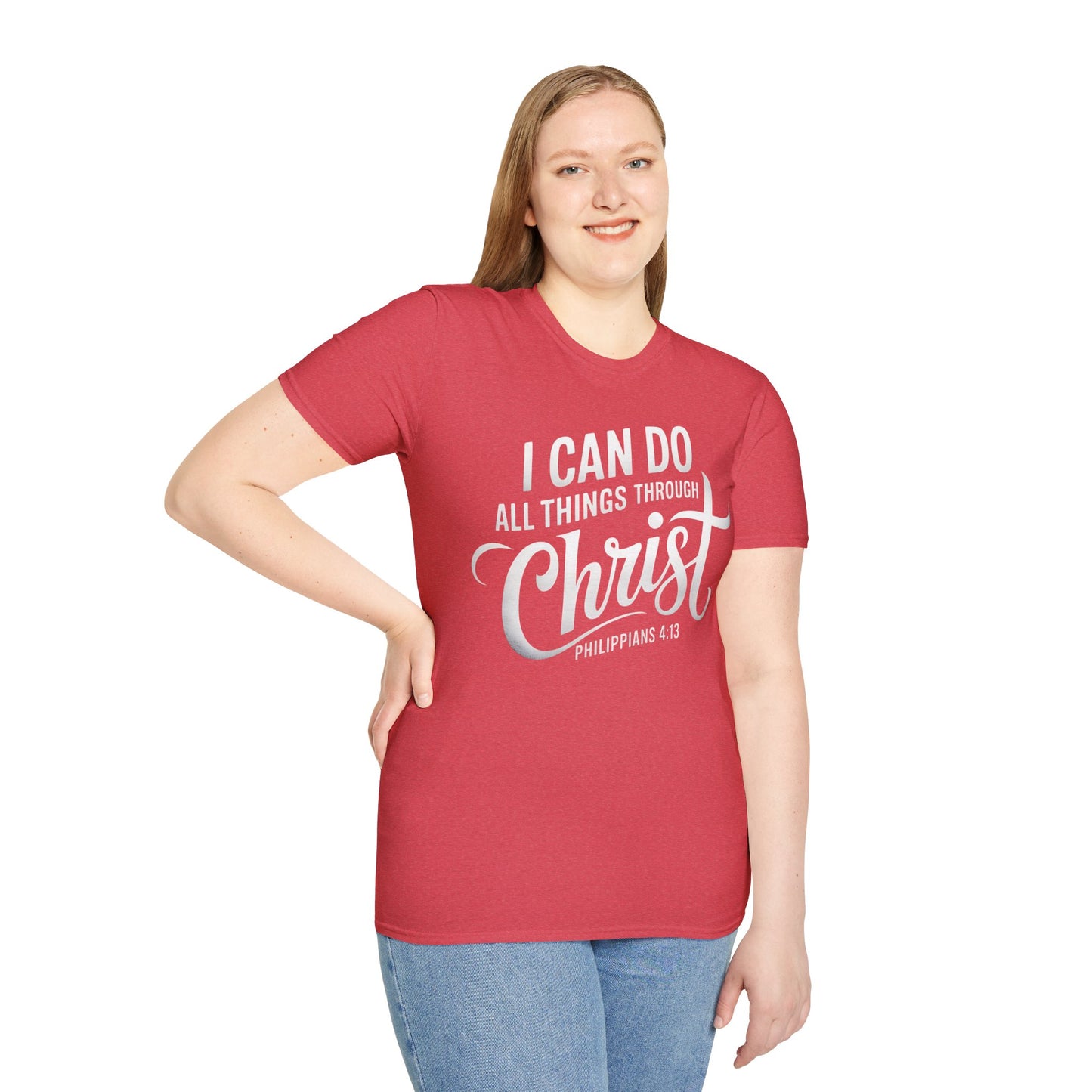 I Can Do All Things Through Christ - Philippians 4:13 T-Shirt