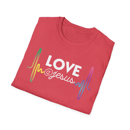 Love @Jesus Modern Design T-Shirt