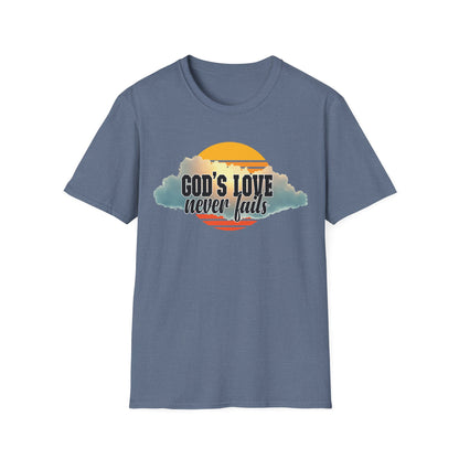 God’s Love Never Fails T-Shirt
