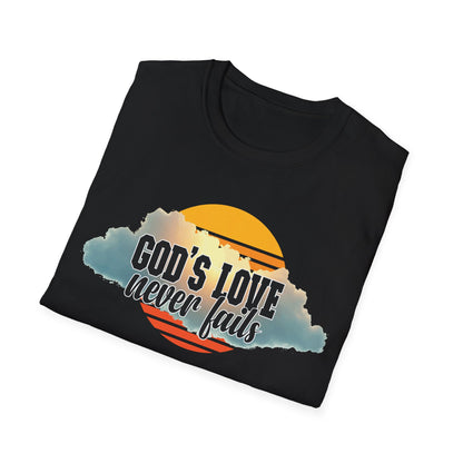 God’s Love Never Fails T-Shirt