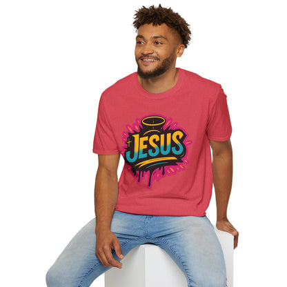 Jesus 90s Stype T-Shirt