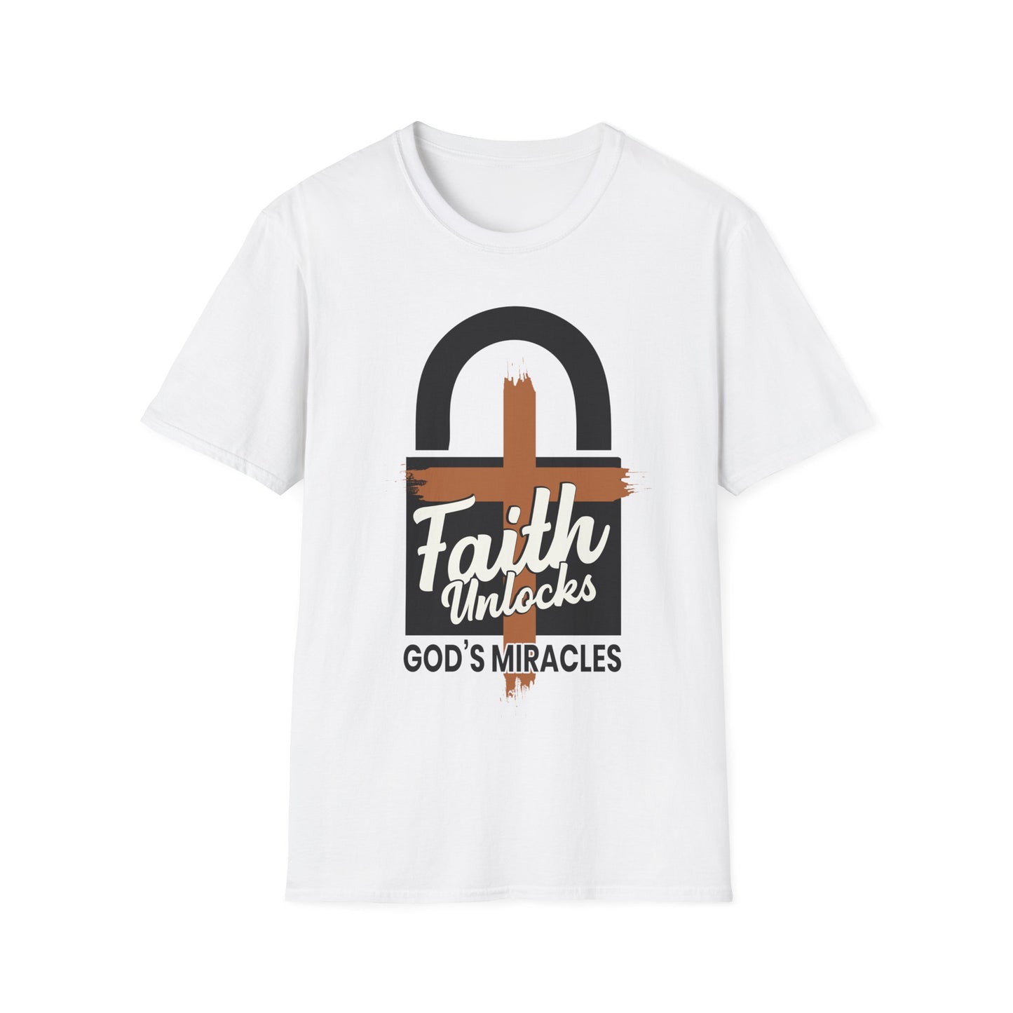 Faith Unlocks God's Miracles T-Shirt