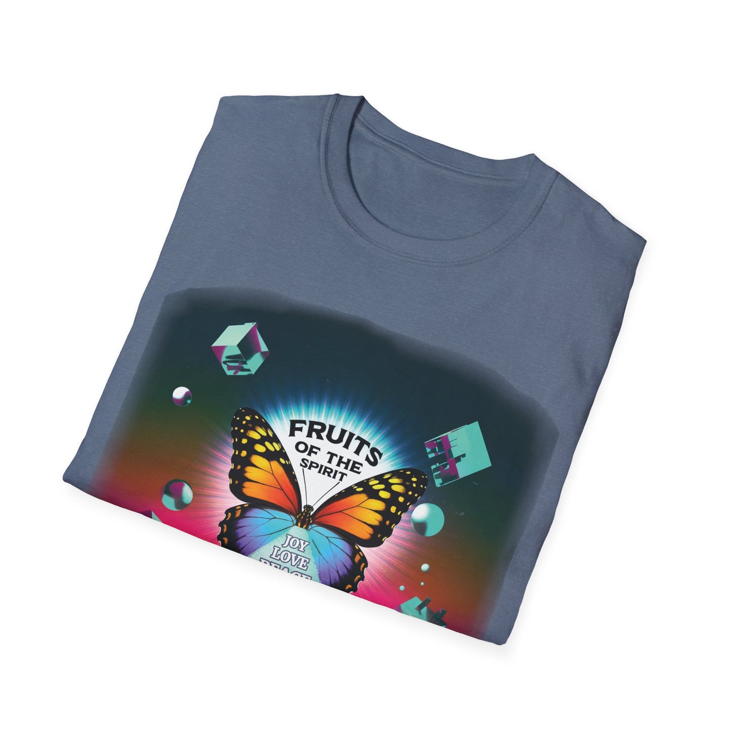Fruits Of The Spirit Retro Design T-Shirt
