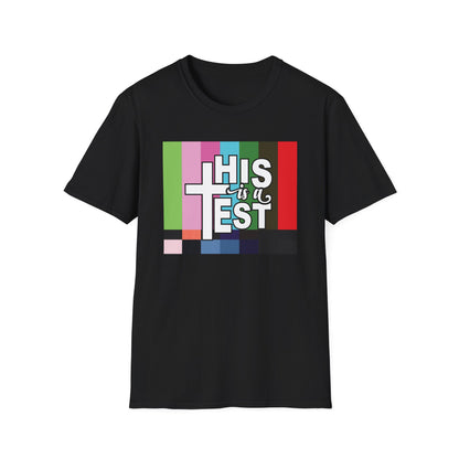 This Is A Test Retro TV Design T-Shirt
