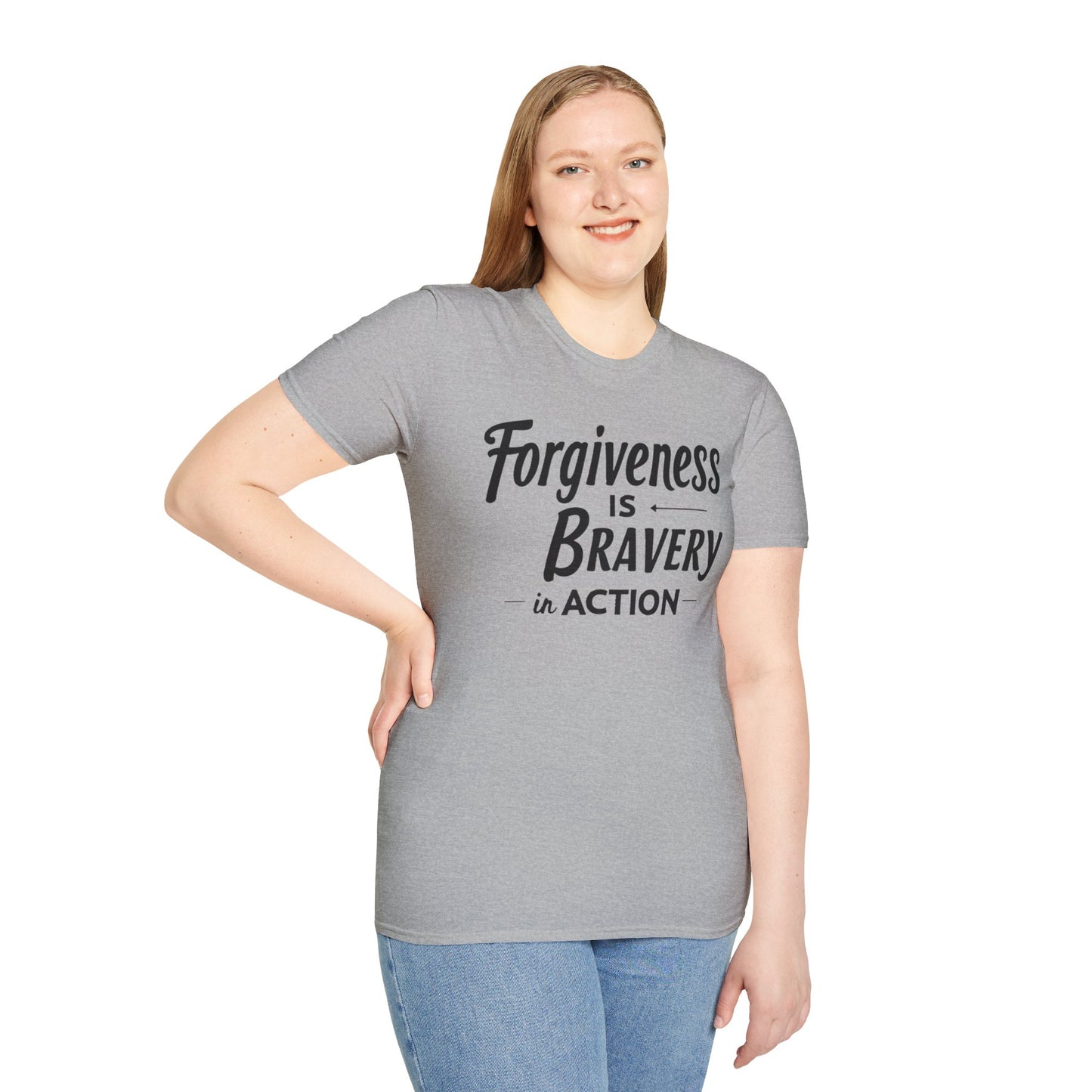 Forgiveness Is Bravery In Action T-Shirt