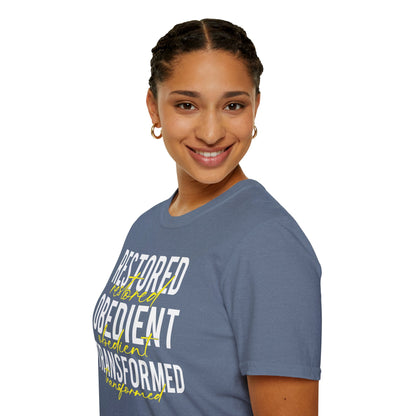 Restored, Obedient, Transformed T-Shirt