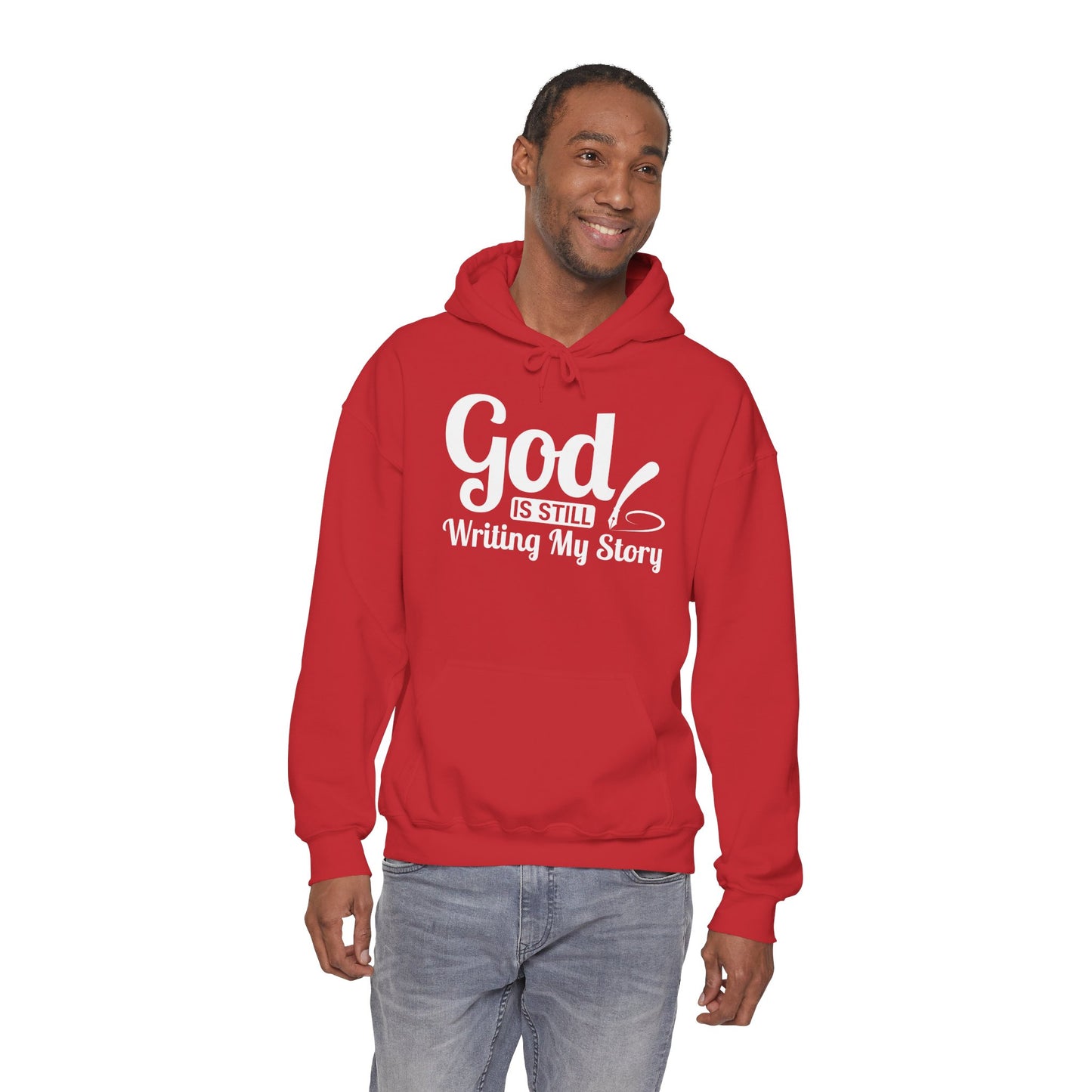 God Is Still Writing My Story Hoodie – Inspirational Christian Faith Pullover