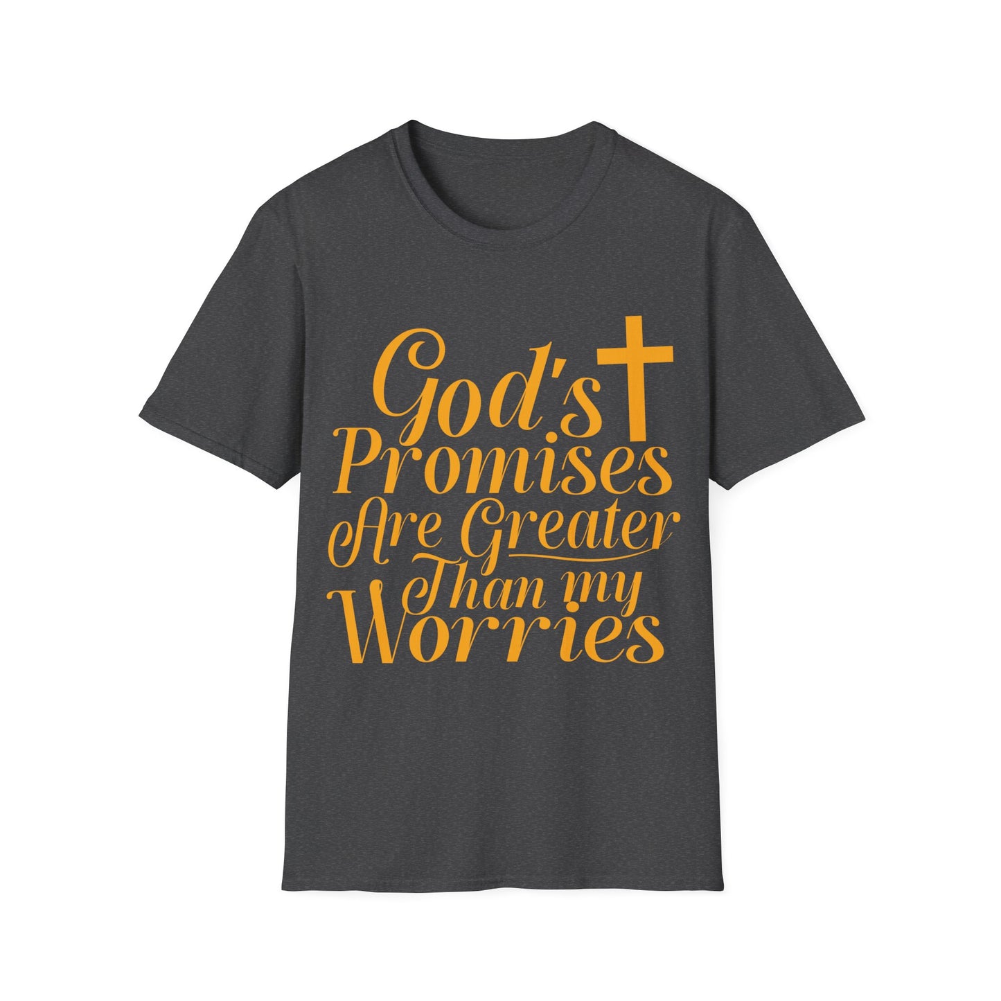 God Promises Are Greater Than My Worries Christian T-Shirt