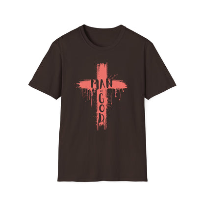 Man Of God Christian Men's T-Shirt