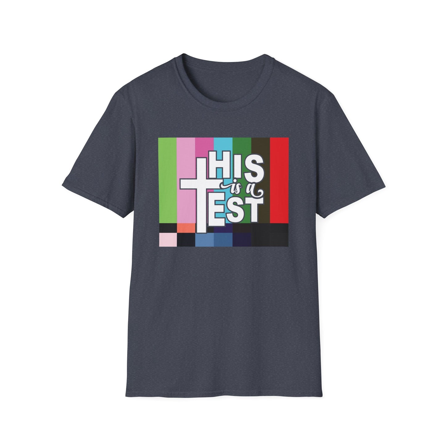 This Is A Test Retro TV Design T-Shirt