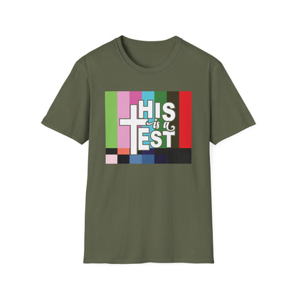 This Is A Test Retro TV Design T-Shirt