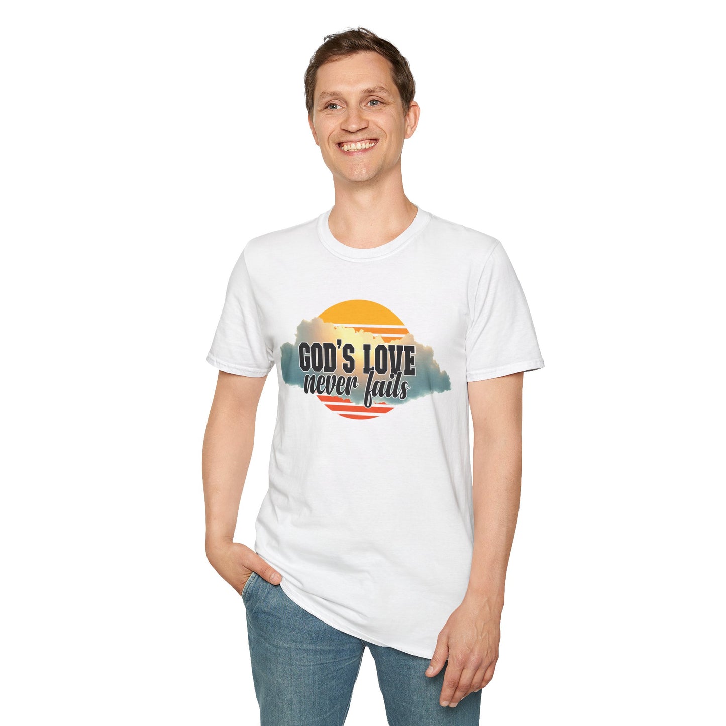 God’s Love Never Fails T-Shirt