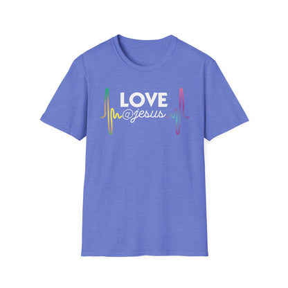 Love @Jesus Modern Design T-Shirt
