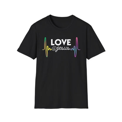 Love @Jesus Modern Design T-Shirt
