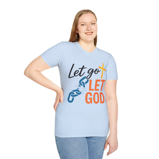 Let Go Let God Christian T-Shirt