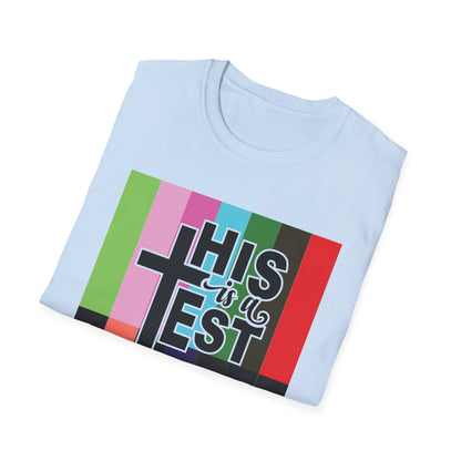 This Is A Test Retro TV Design T-Shirt