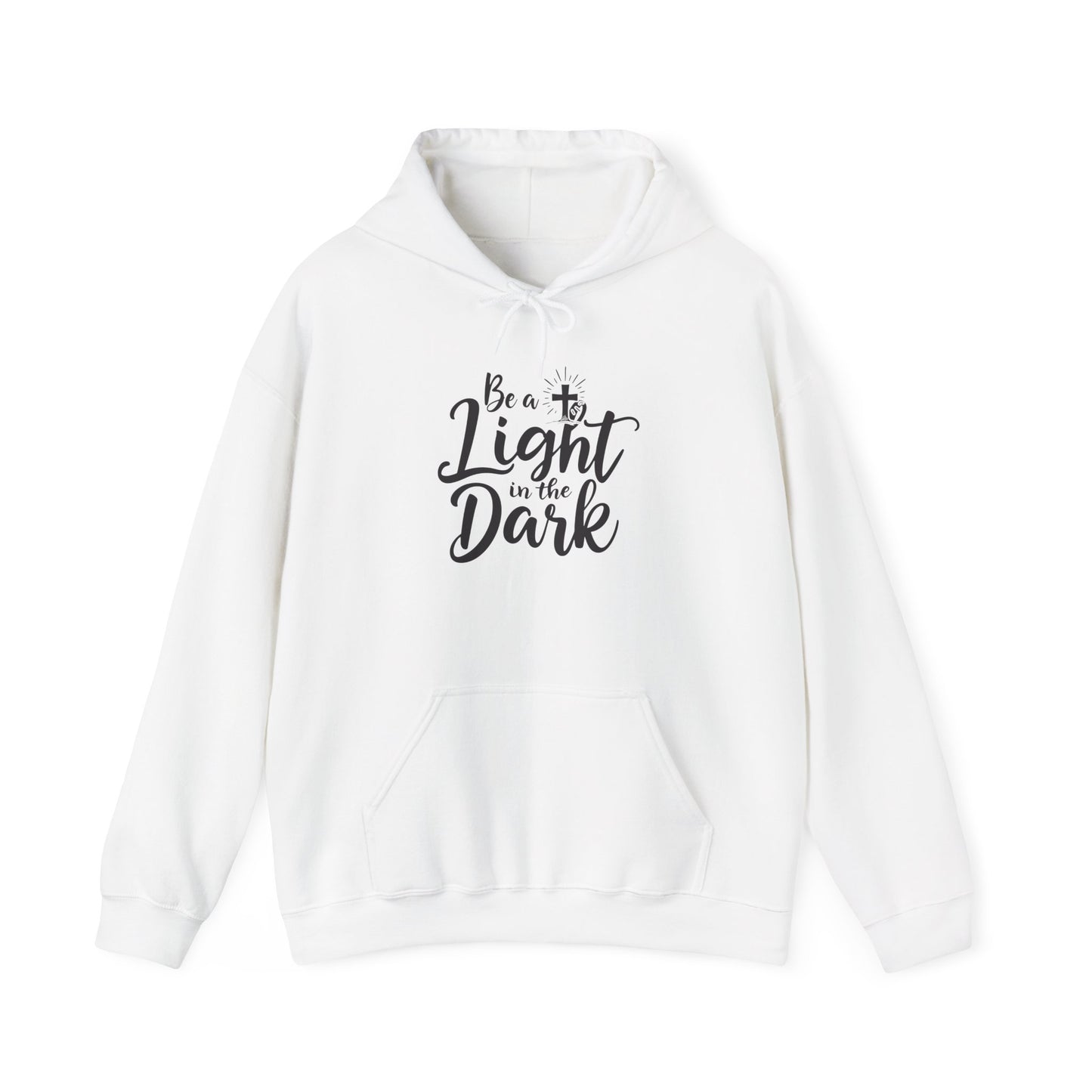 Be a Light in the Dark - Inspirational Christian Hoodie