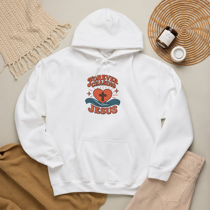 Forever Seeking Jesus — Christian Hoodie