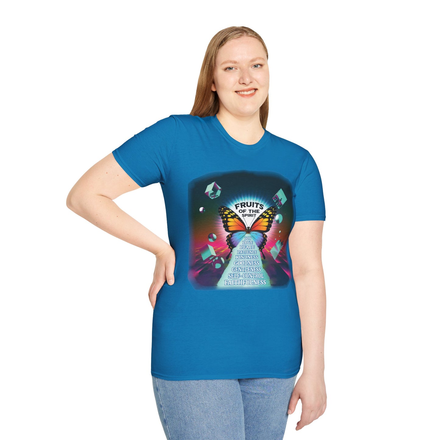 Fruits Of The Spirit Retro Design T-Shirt