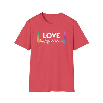 Love @Jesus Modern Design T-Shirt
