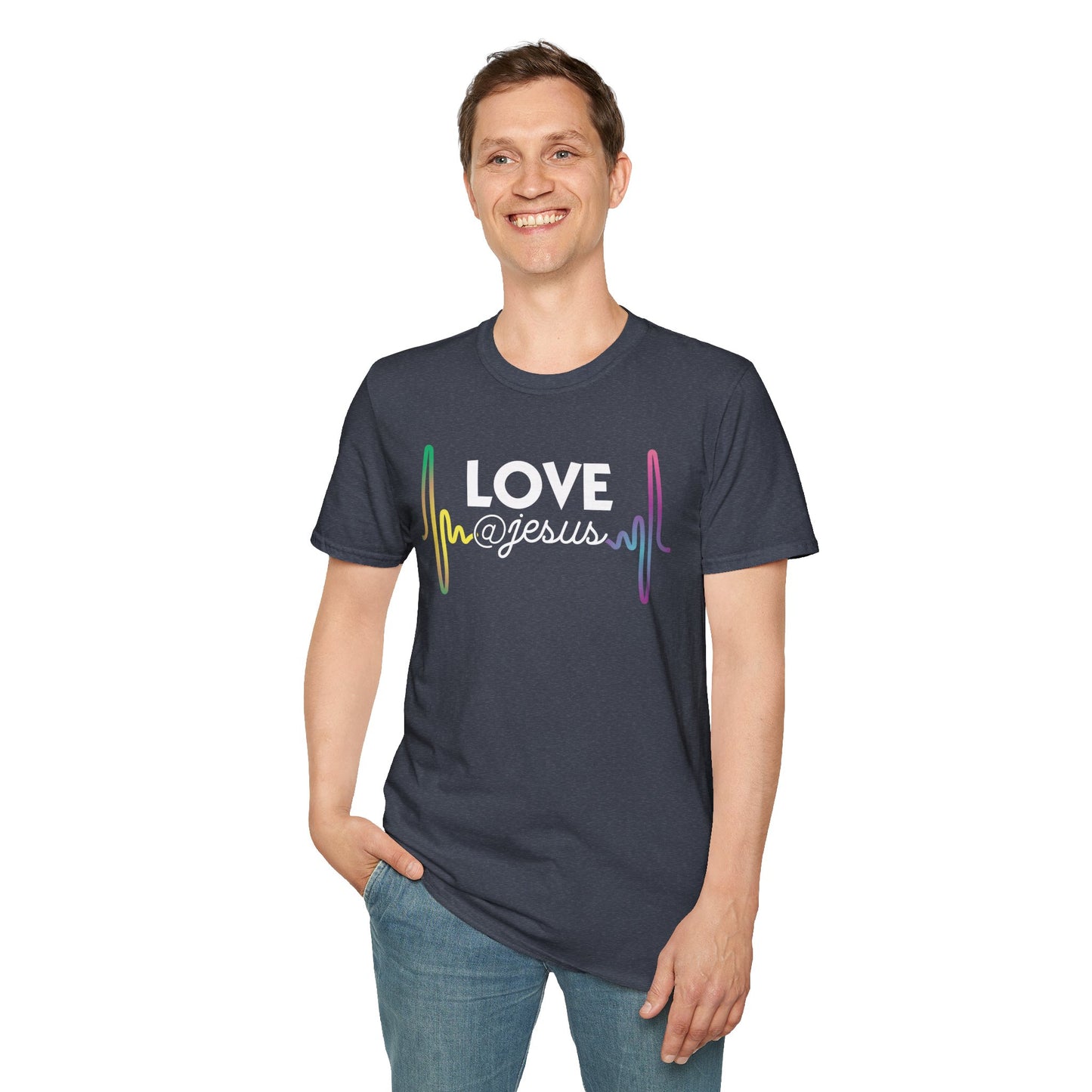 Love @Jesus Modern Design T-Shirt