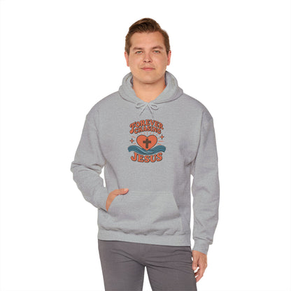 Forever Seeking Jesus — Christian Hoodie
