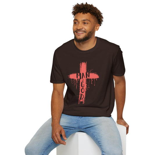 Man Of God Christian Men's T-Shirt