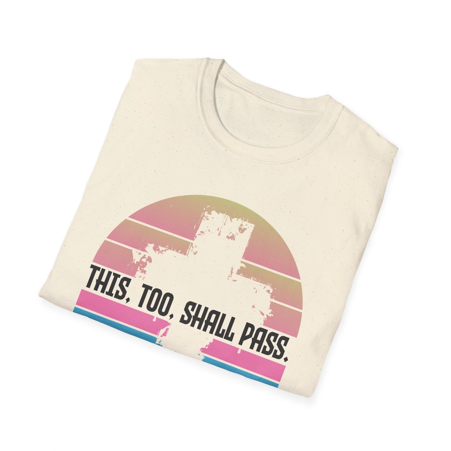This Too Shall Pass - Retro Design Bible Verse T-Shirt