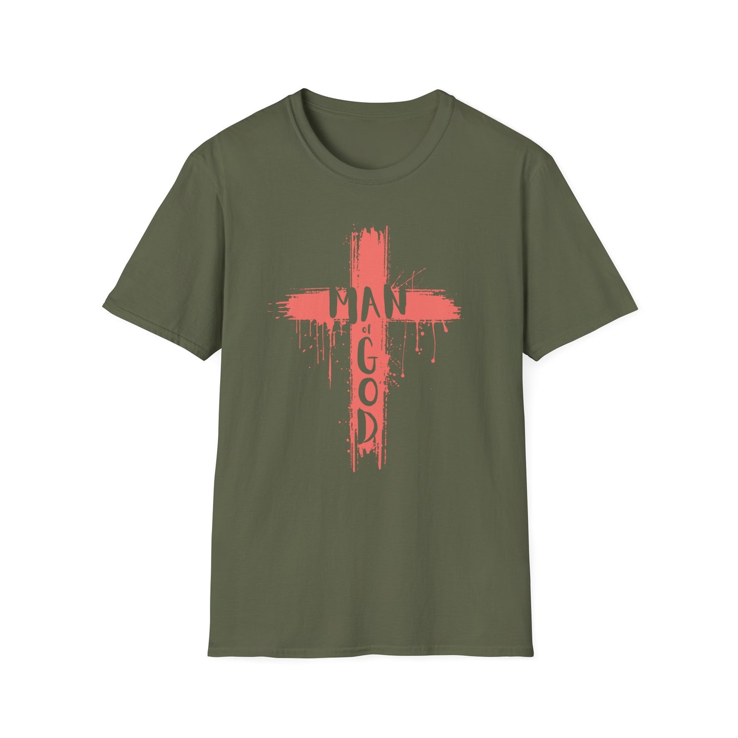 Man Of God Christian Men's T-Shirt