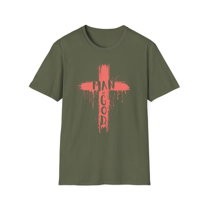 Man Of God Christian Men's T-Shirt