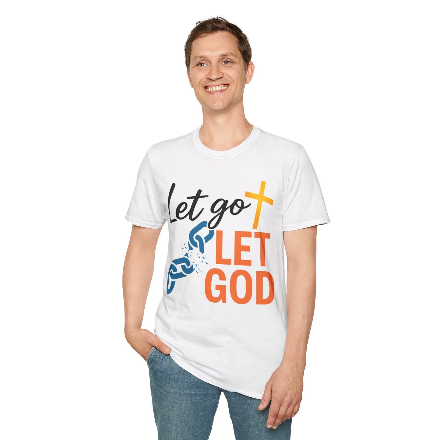 Let Go Let God Christian T-Shirt