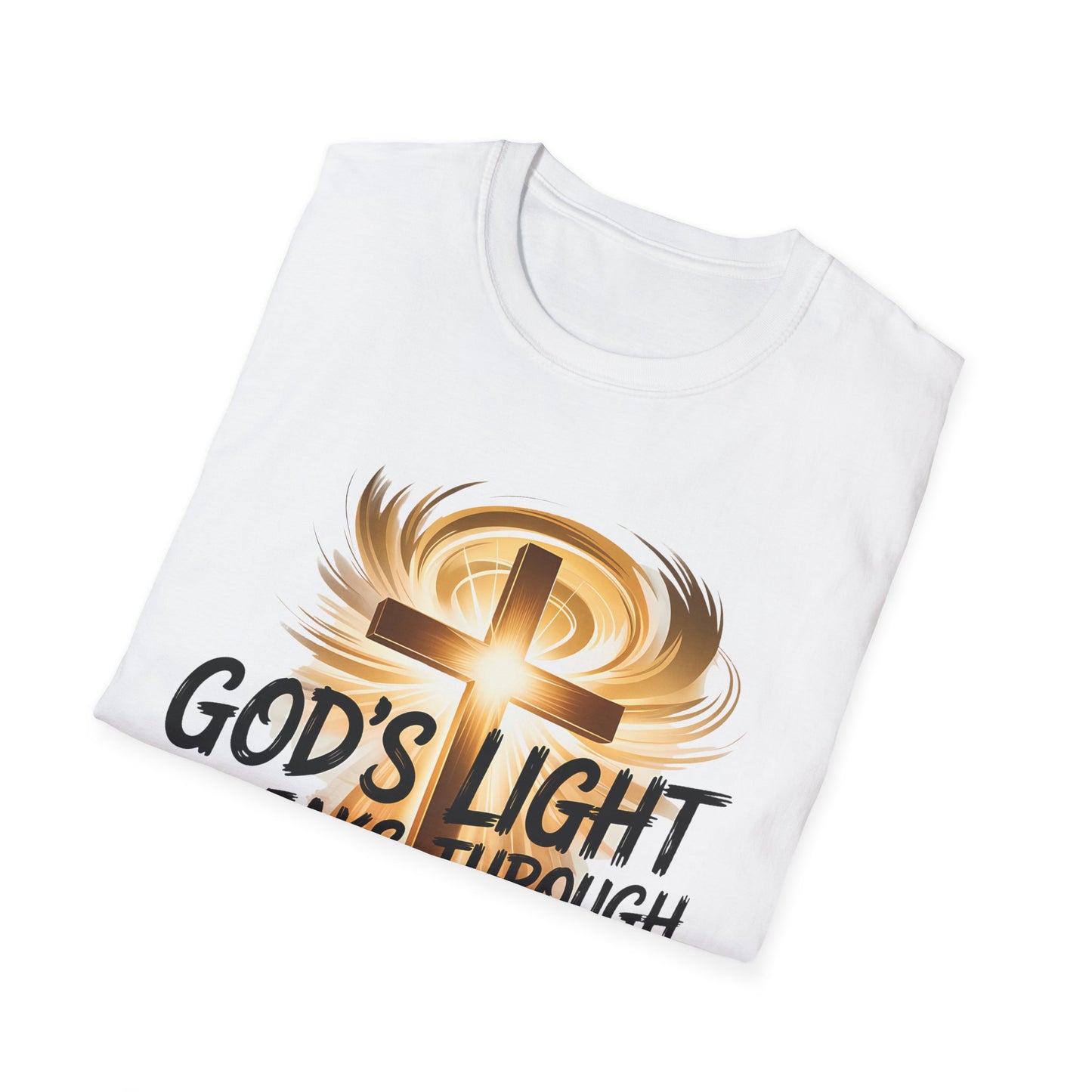 God’s Light Breaks Through Christian T-Shirt