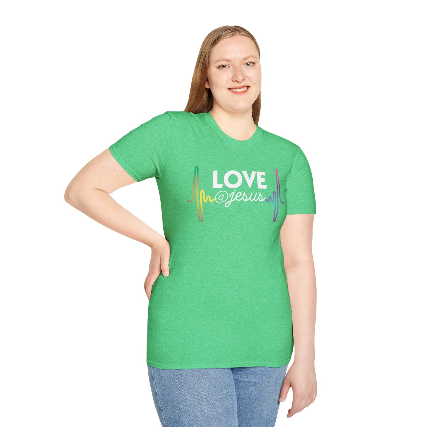 Love @Jesus Modern Design T-Shirt