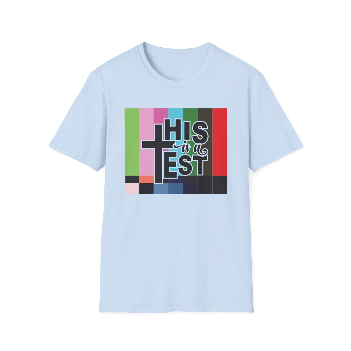 This Is A Test Retro TV Design T-Shirt
