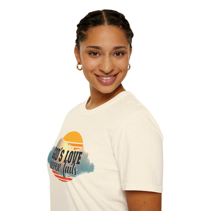 God’s Love Never Fails T-Shirt