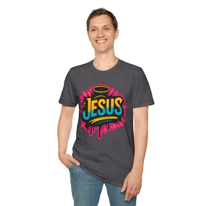 Jesus 90s Stype T-Shirt