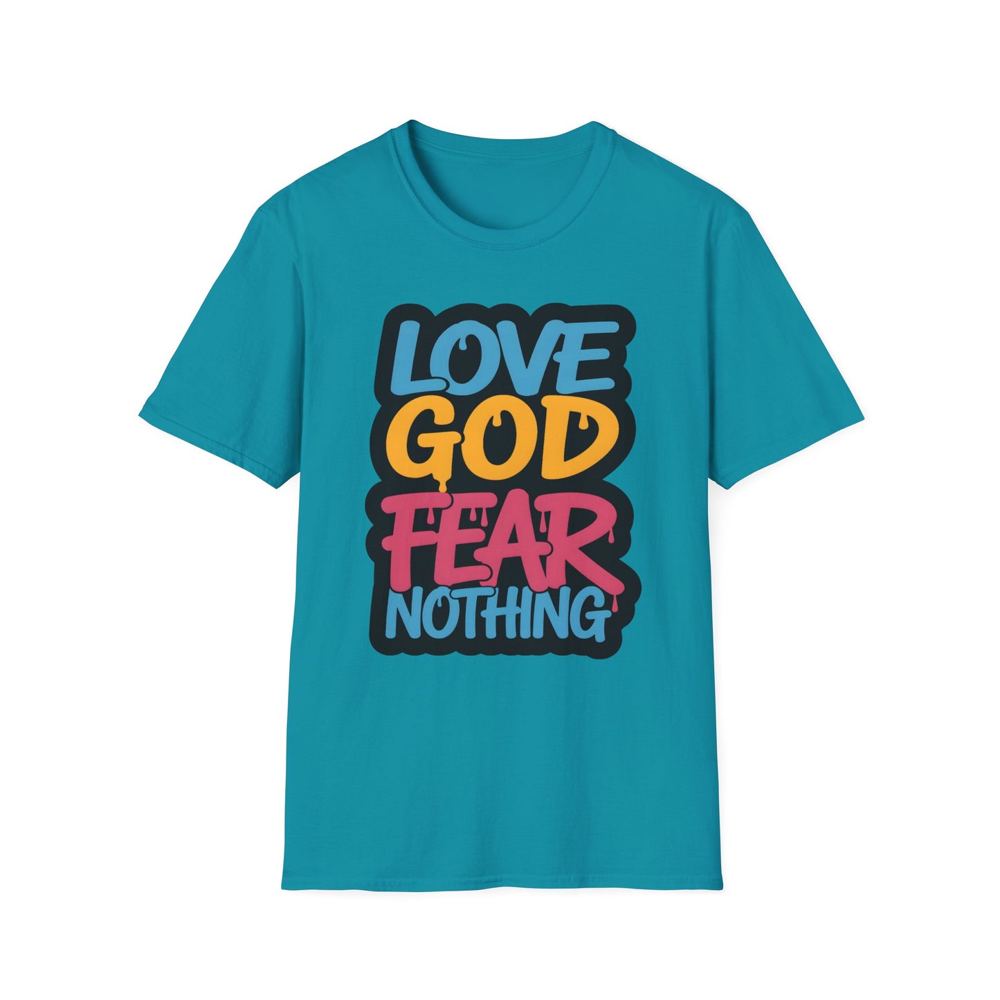 Love God Fear Nothing 90s Style T-Shirt