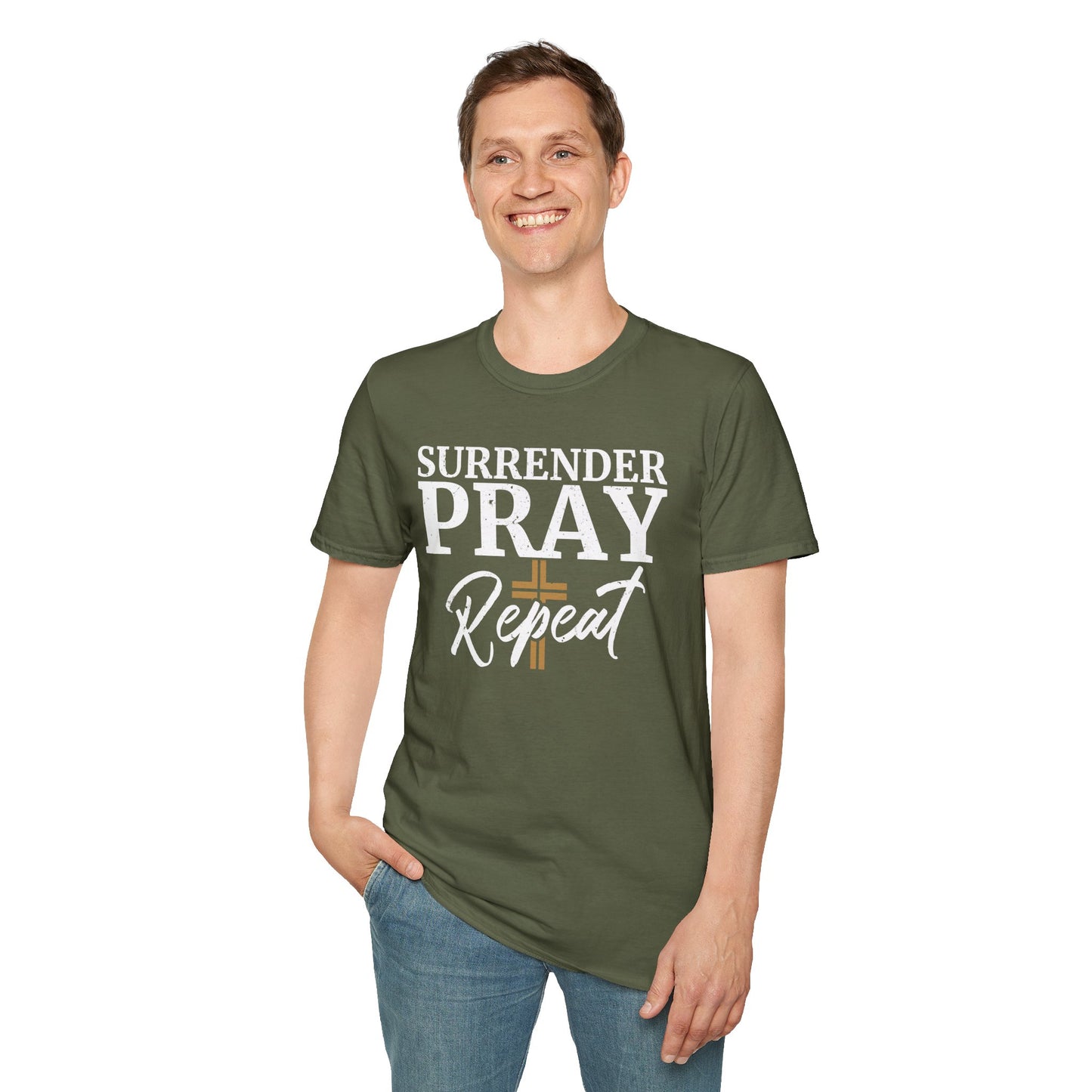 Surrender Pray Repeat T-Shirt