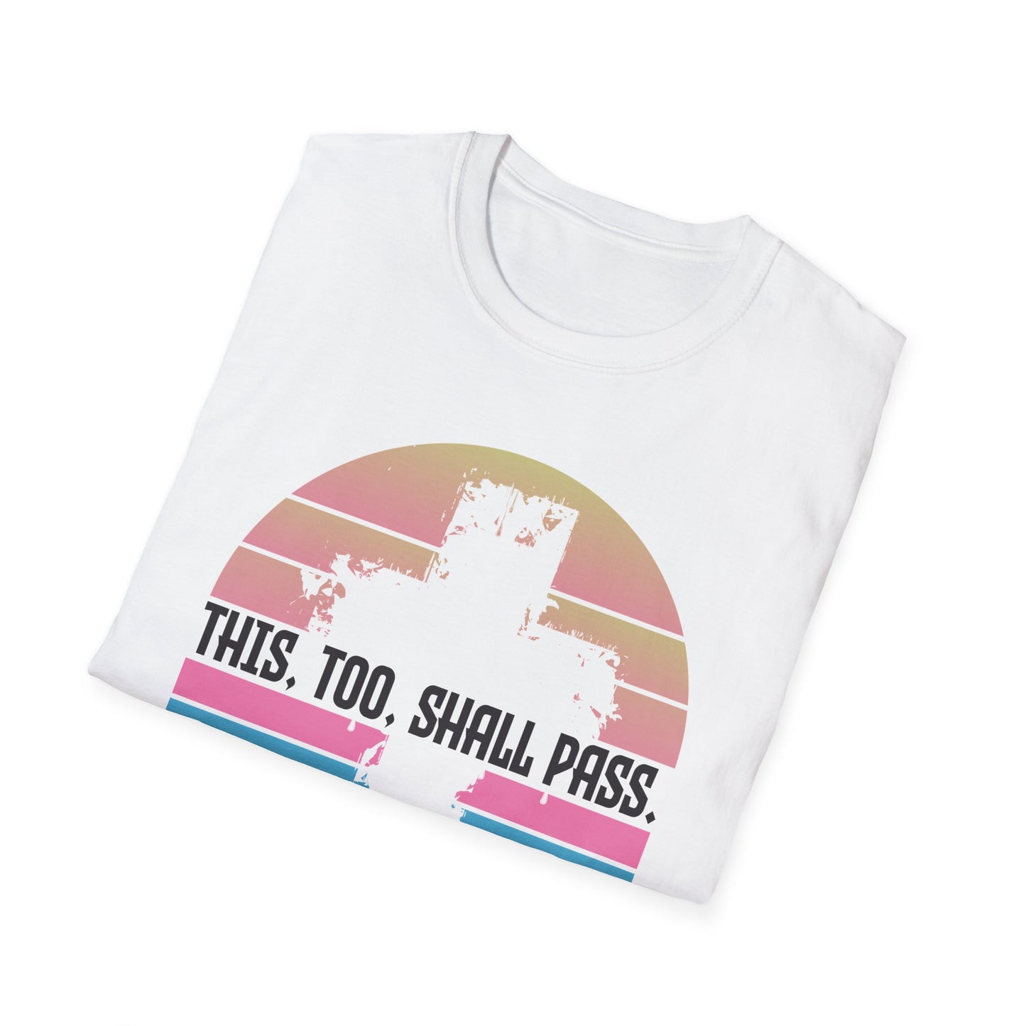 This Too Shall Pass - Retro Design Bible Verse T-Shirt